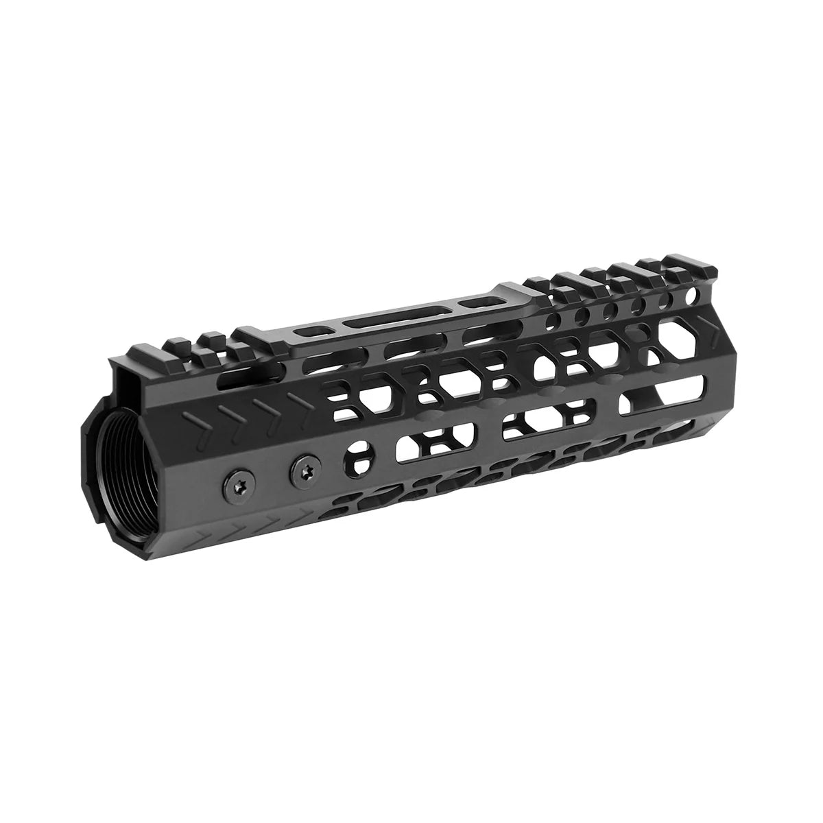 AR15 Honeycomb lightweight M-lok Free Floating Handguard with Steel Barrel Nut 7" 9" 10" 12" 13.5" 15"