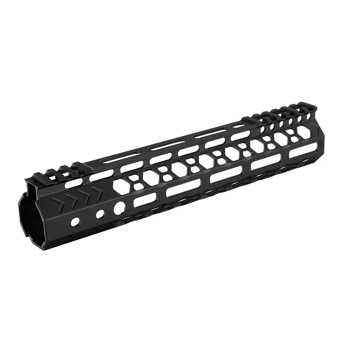 AR15 Honeycomb lightweight M-lok Free Floating Handguard with Steel Barrel Nut 7" 9" 10" 12" 13.5" 15"