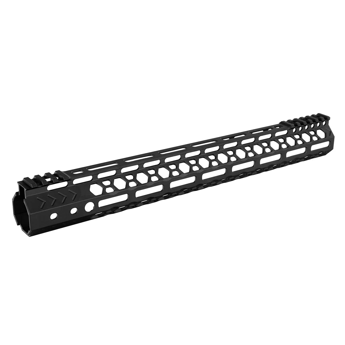 AR15 Honeycomb lightweight M-lok Free Floating Handguard with Steel Barrel Nut 7" 9" 10" 12" 13.5" 15"