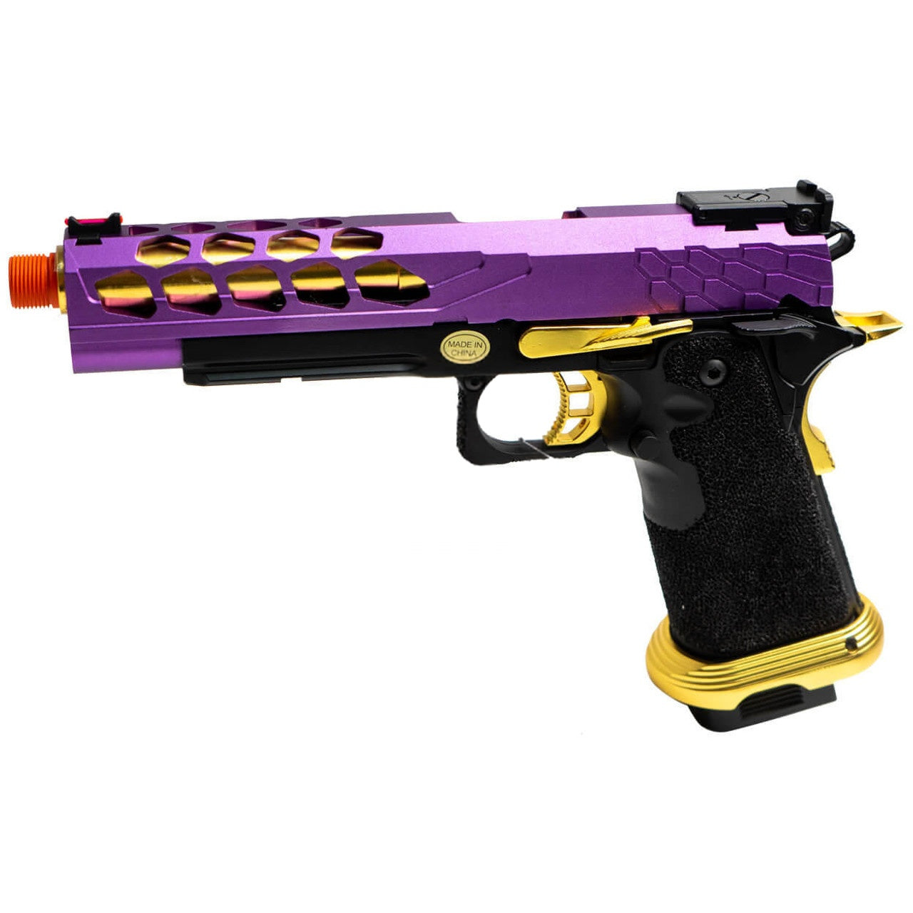 Lancer Tactical Stryk Hi-Capa 5.1 Gas Blowback Airsoft Pistol