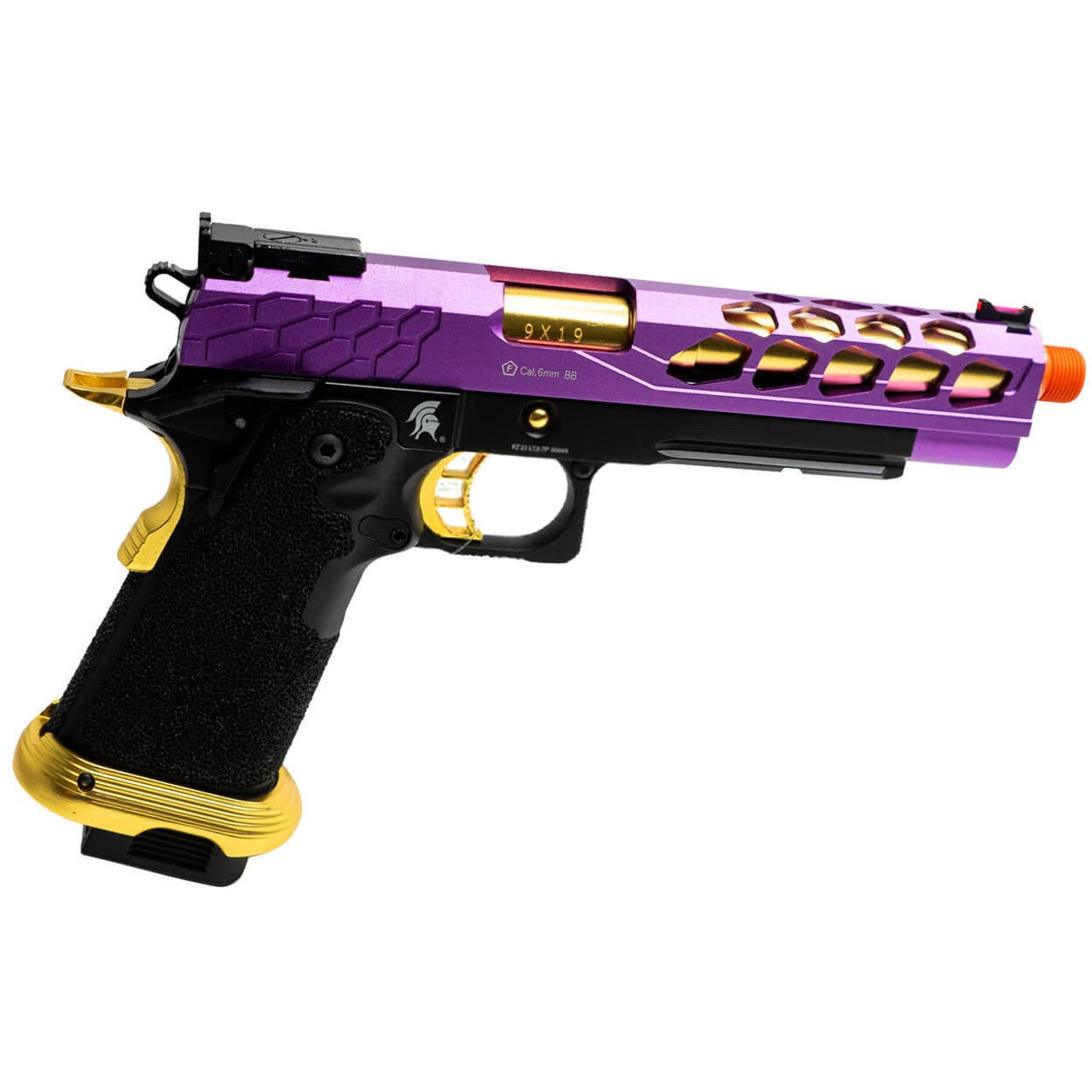 Lancer Tactical Stryk Hi-Capa 5.1 Gas Blowback Airsoft Pistol