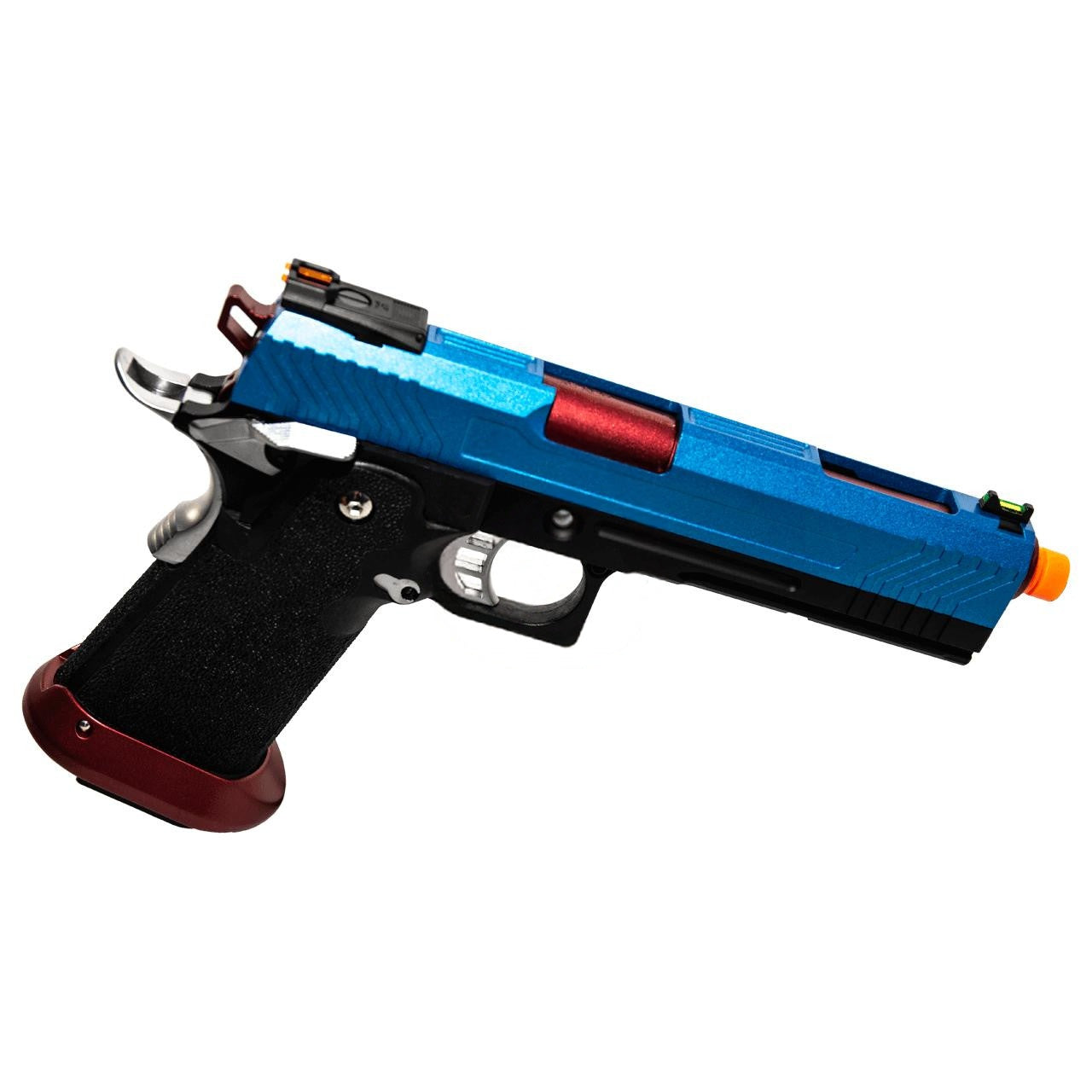 AW Custom Hi-Capa Competition GBB Pistol Blue Patriot